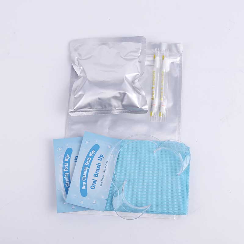 Affordable Teeth Whitening Kit In Vacuum Foil Pouch Packing FDA And ISO Approved